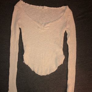 Urban Outfitters Long Sleeved Knit Top (size xs)